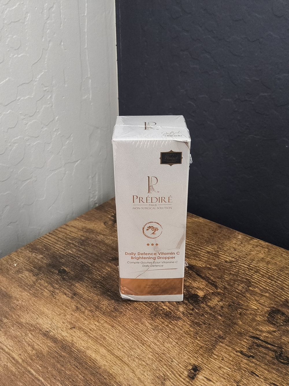 Prédiré Daily Defence Vitamin C Brightening Dropper - White & Rose Gold